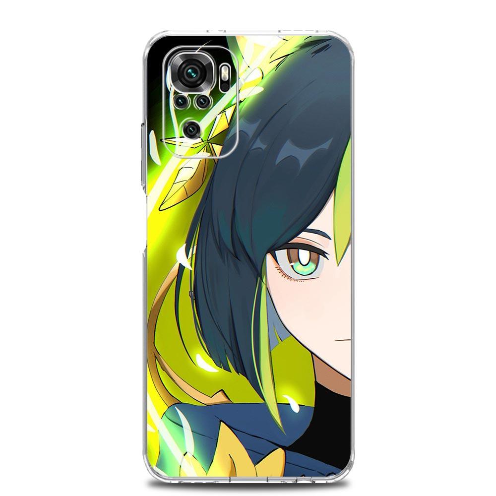 Game Genshin Impact Tighnari Clear Phone Case For Xiaomi Redmi Note 12 5G 9S 9 8 10 11 Pro+ 9T 8T 10C 9C 9A 7 Pro Soft TPU Cover