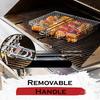 Foldable 304 Stainless Steel BBQ Mesh Grilling Basket Non-Stick Grill Mat Meat Vegetable Steak Tool For Picnic Party Barbecue