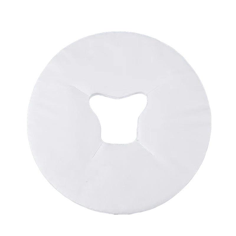 50Pcs Disposable Massage Table Sheets Headrest Pads Face Pillow Cover Cushion Cover Massage Face Cradle Table Head Rest Covers