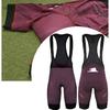 Phtxolue Pantaloncini da Ciclismo con Bretelle Tasca con Zip Anti-Perdita 6H 500KM Mountain Pro Bicicletta Bike Corto Nero Rosso Uomo Donna Pantaloncini da Ciclismo