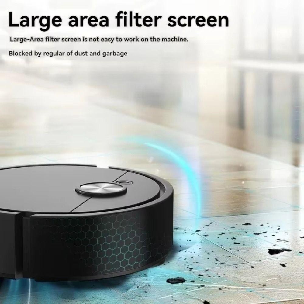 Strong Suction Robot Vacuum Rechargeable Vacuum Cleaner 3-In-1 Cleaning Machine  Pet Hair Cleaning