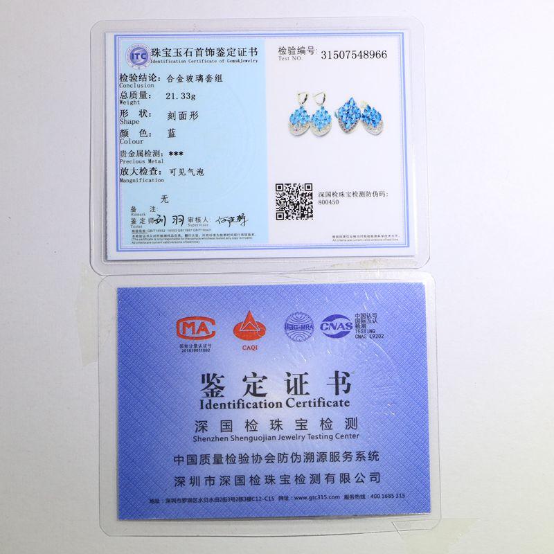 Ohrringe in Ankerform, baumelnd, lang, mit Zirkonia, rot, lila, Kristall, für Damen, Modeschmuck