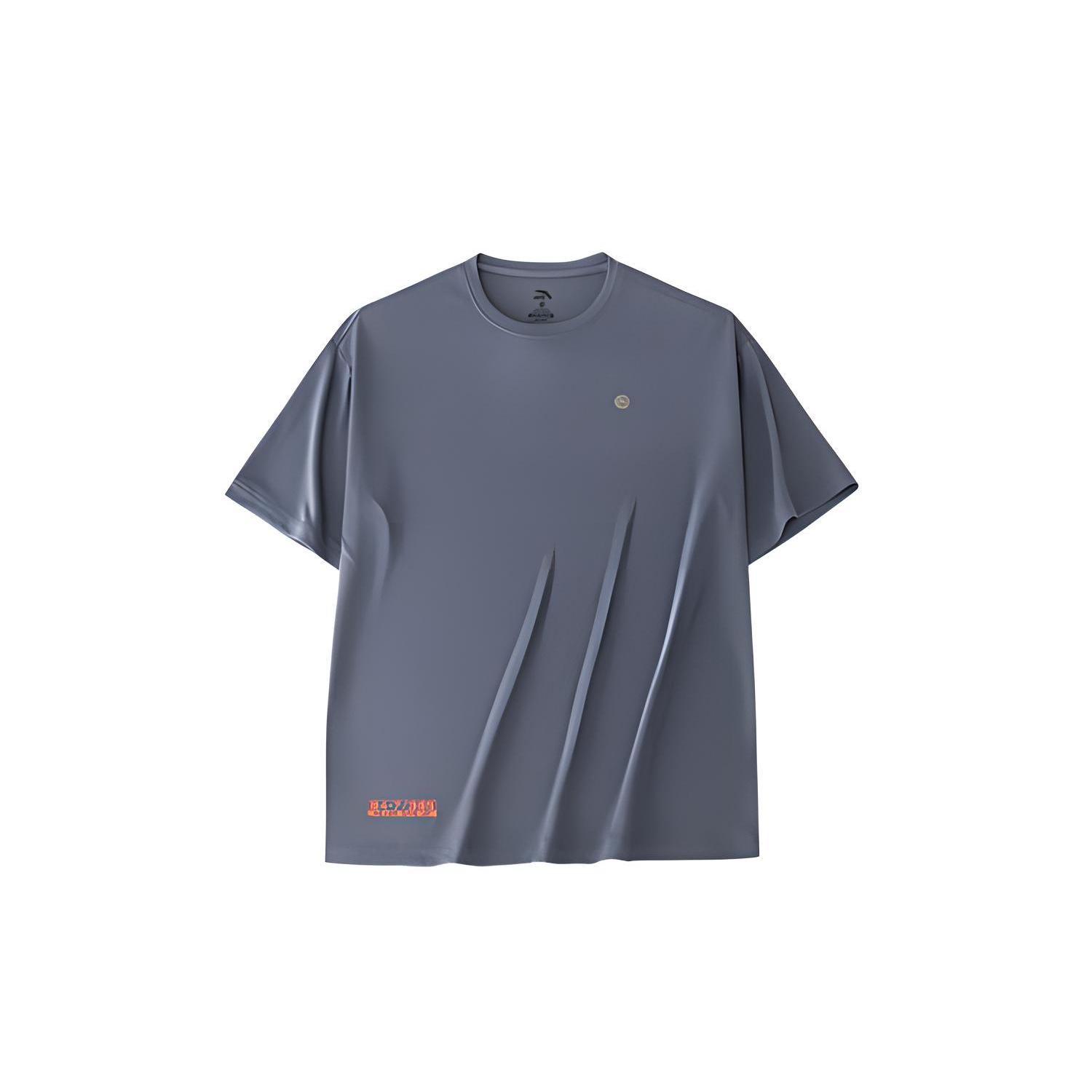 Anta Variety Training Collection T Shirt Men s Men s Gray Clothing 952427122-2 L