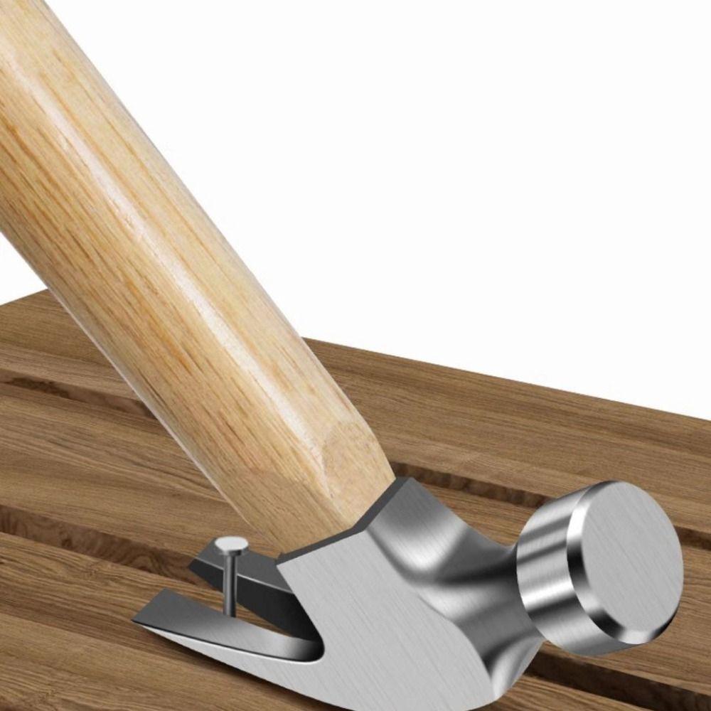 Short Handle Fitter's Hammer Mini Claw Hammer Durable Ball Peen Hammer  Household