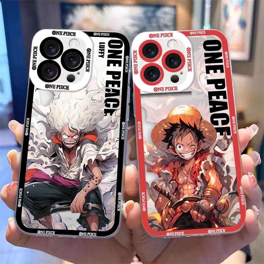 One P-Piece Luffy Gear 5 Clear Phone Case For Infinix TECNO POVA 2 4 3 5 SMART 6 7 8 NOTE 10 11 12 30 30I 40 50 CAMON 19 20 Case