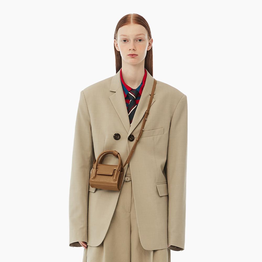 

FIND KAPOOR Marti Bag 12, мятый - коричневый