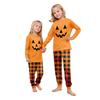 Druck Niedliches Familien-Set Pyjamas, Hauskleidung, Familien-Set Langarm-Oberteil Hosen-Set