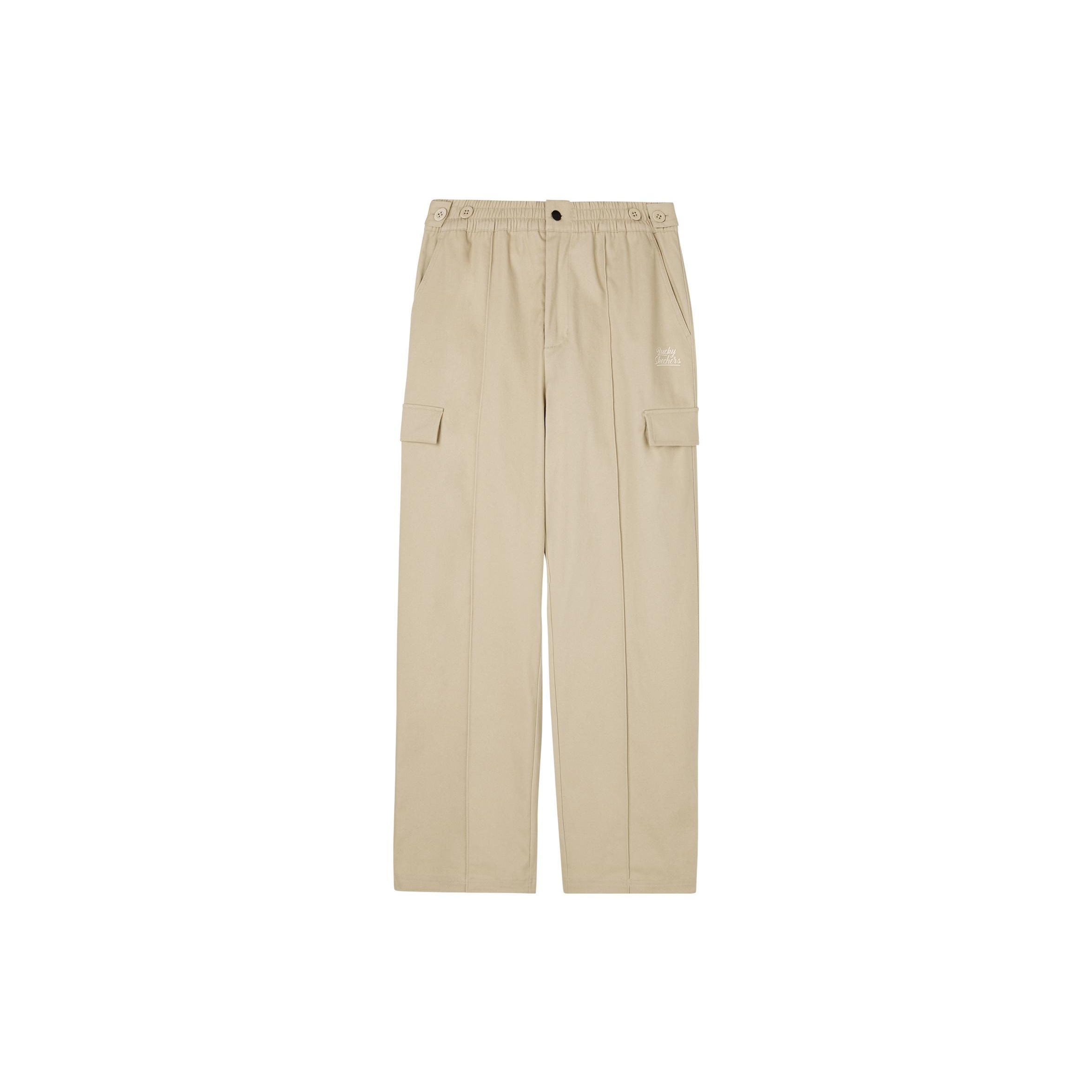 Skechers S-Color Solid Mid-Rise Straight Leg Casual Pants Women bottoms Irish-Cream L124W029-028R M