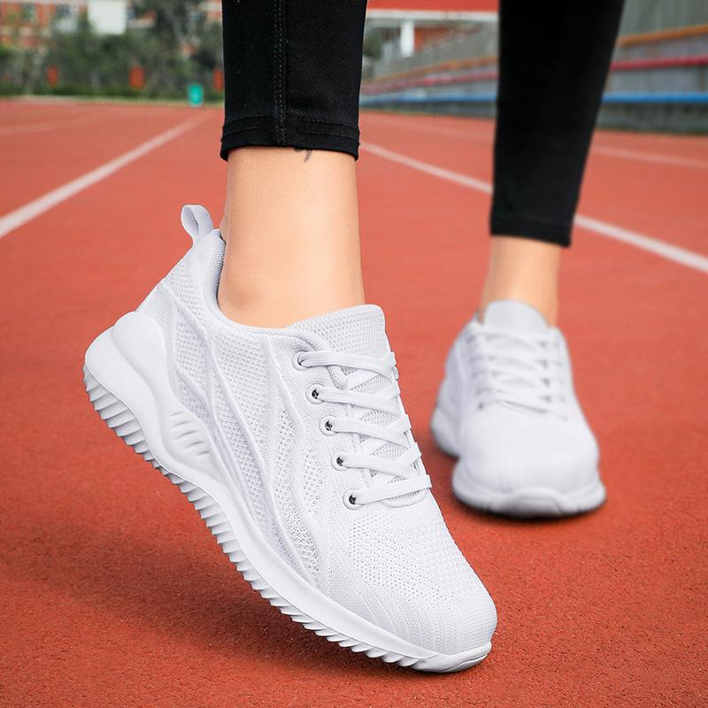Autumn sports shoes running shoes mesh breathable lightweight travel shoes student soft-soled casual shoes
