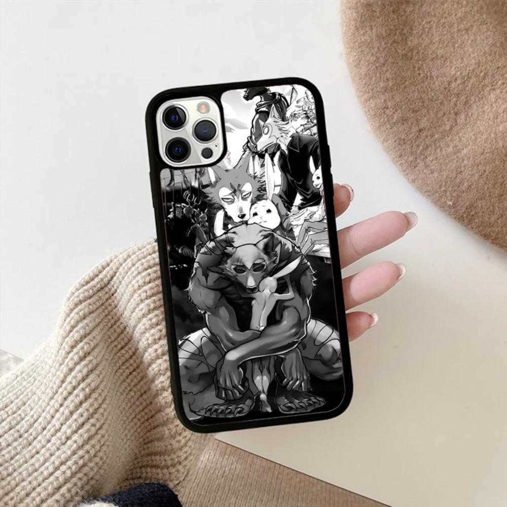 BEASTARS Phone Case Silicone PC+TPU For For IPhone 11 12 13 14 15 16 Plus Pro Max Cover