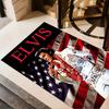Elvis Presley: Rock Roll Floor Mat Suitable for Outdoor Hallway Dining Room Kitchen Anti-slip Rug Office home decor Gift for Festivals