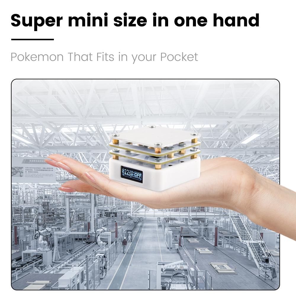 MHP30 PD65W Mini Hot Plate Digital Soldering Preheating Rework Station PCB SMD Board Soldering Plate Heating Table Repair Tools