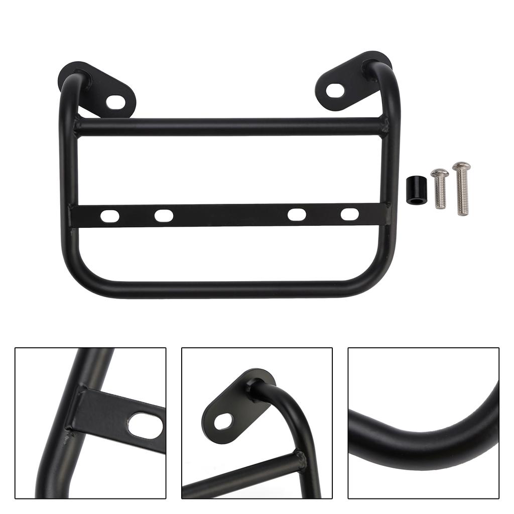 Luggage Rack Side Saddle Bag Mount Bracket Black Steel For Bmw R12 2024-2025