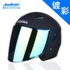 Universal Open Face Motorcycle Helmet Adults - ABS Safety Electric Scooter Riding Semi-Open Design