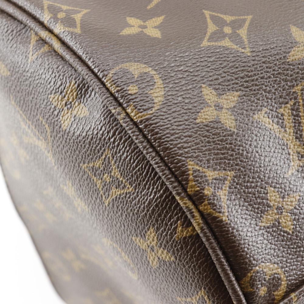 Louis Vuitton Sportliche bobourg Boston Tasche M97036 Braun Monogramm Leinwand unisex Gebraucht