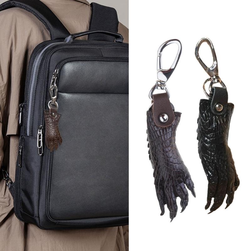 Ciondolo Portachiavi alla Moda a Forma di Artiglio di Alligatore Accessorio per Portafoglio Perfetto per Borse e Portachiavi
