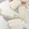 Fashion Handbag Quilted Makeup Bag Cute Bow Zipper Storage Bag Multifunctional Travel Storage Pouch Travel