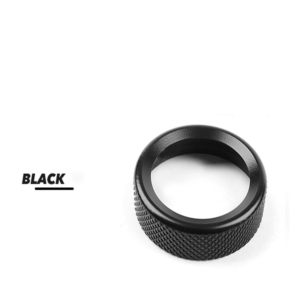 For Hyundai Kona SX2 2024 2025 Interior Accessories Aluminum Car Central Console Gear Shift Drive Model Control Knob Ring Cover
