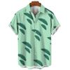 Floral Shirts Men's Summer Hawaiian Clothing Short Sleeve Tops Loose Holiday Seaside Social Lapel 3D Print Shirt 2026 Vintage