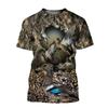 New Toddlers Boys Clothes Summer T-Shirts Jungle Camouflage 3D Printed T-Shirt for a Boy Hunting Tees Boys Clothes Outdoor Tops