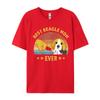 Unisexs Humor TShirt Best Beagle Mom Ever T Shirt Prevailing Unisex Tops Tees Luxury T Shirt Unisex High Quality