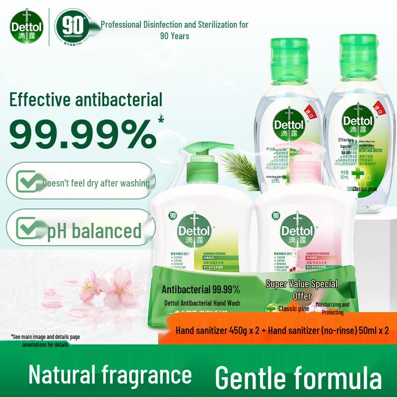 Dettol Moisturizing Antibacterial Hand Wash Refill