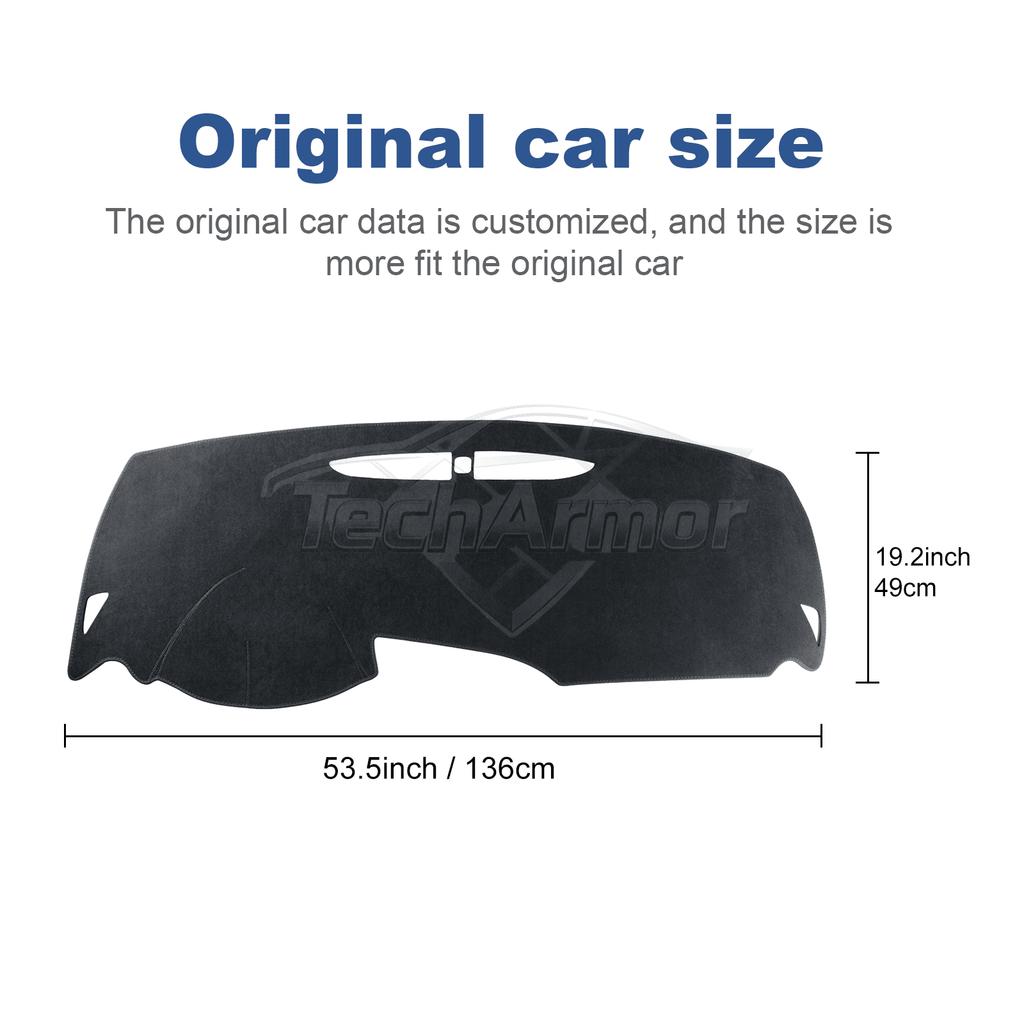 Flanell Armaturenbrett Abdeckung für Seat Leon 2005-2012 Sonnenschutz Anti-UV Armaturenbrett Matte Rutschfeste Auto Innenraumleiste