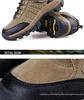 Men's Leather Non-slip Hiking Shoes - Large Size, Thick Sole, Outdoor Sports.