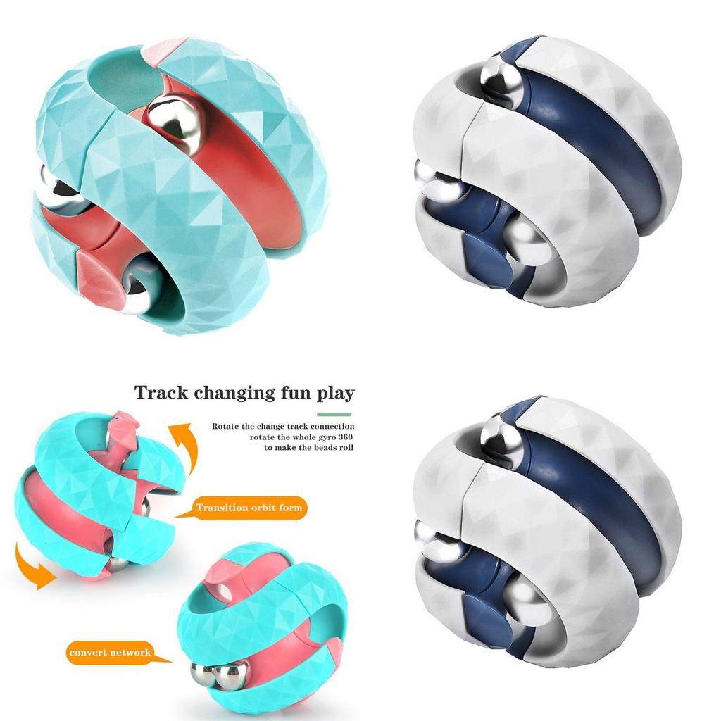 Cool Fidget Spinner Ball Kids Adults Decompress Puzzle Gift