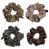 Elastic Polyester  Pattern Hair Band Stretchy Head Wrap Scrunchies For Girls Women Hair Tie Accessory