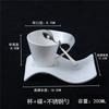 Espressotasse Keramiktasse mit Löffel und Tassenhalter Küchenbarzubehör Kontinentales Set Tasse Wohnzimmerdekoration Weinset