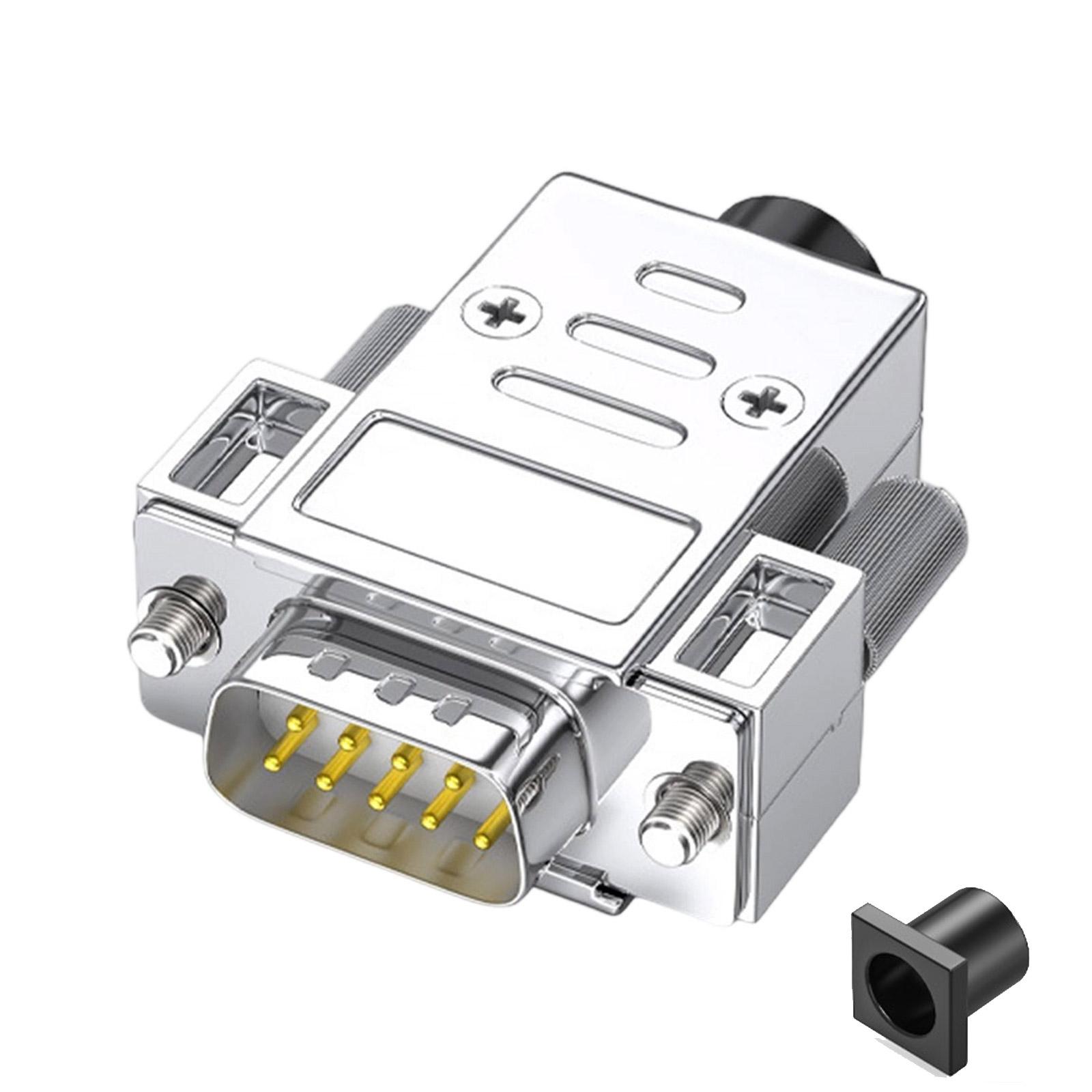 

DB9 Male Female Soldering Connector 9Pin RS232/485 Serial Port Adapter Industrial DB9 9Pin Welding Terminal Adapter