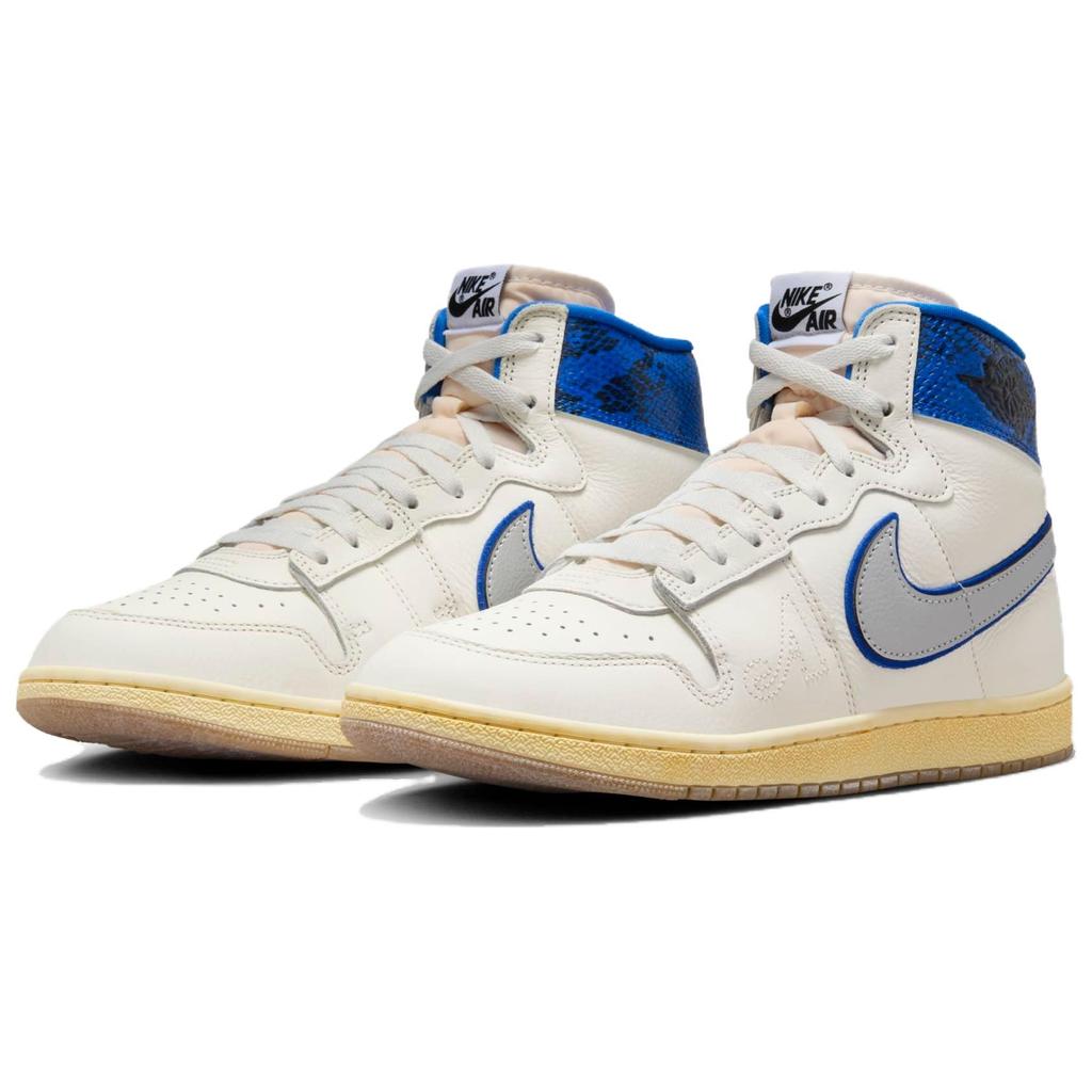Awake NY x Air Jordan Jordan Air Ship PE SP Game Royal Unisex-Sneaker Weiß Sail Metallic-Platin FN8675-104