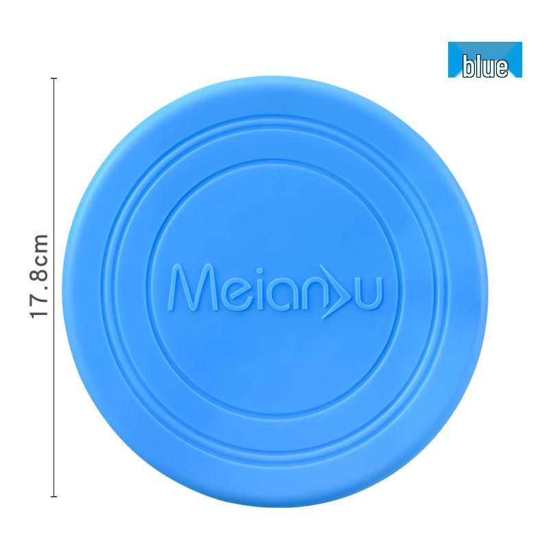 Meianju Floating Soft Frisbee for Dogs - Interactive, Water-Resistant Training Toy