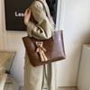 New Shoulder Bag Texture Retro Capacity Stone Pattern Women's Bag Class Commuting Fashion Handbag Tote Bag Women