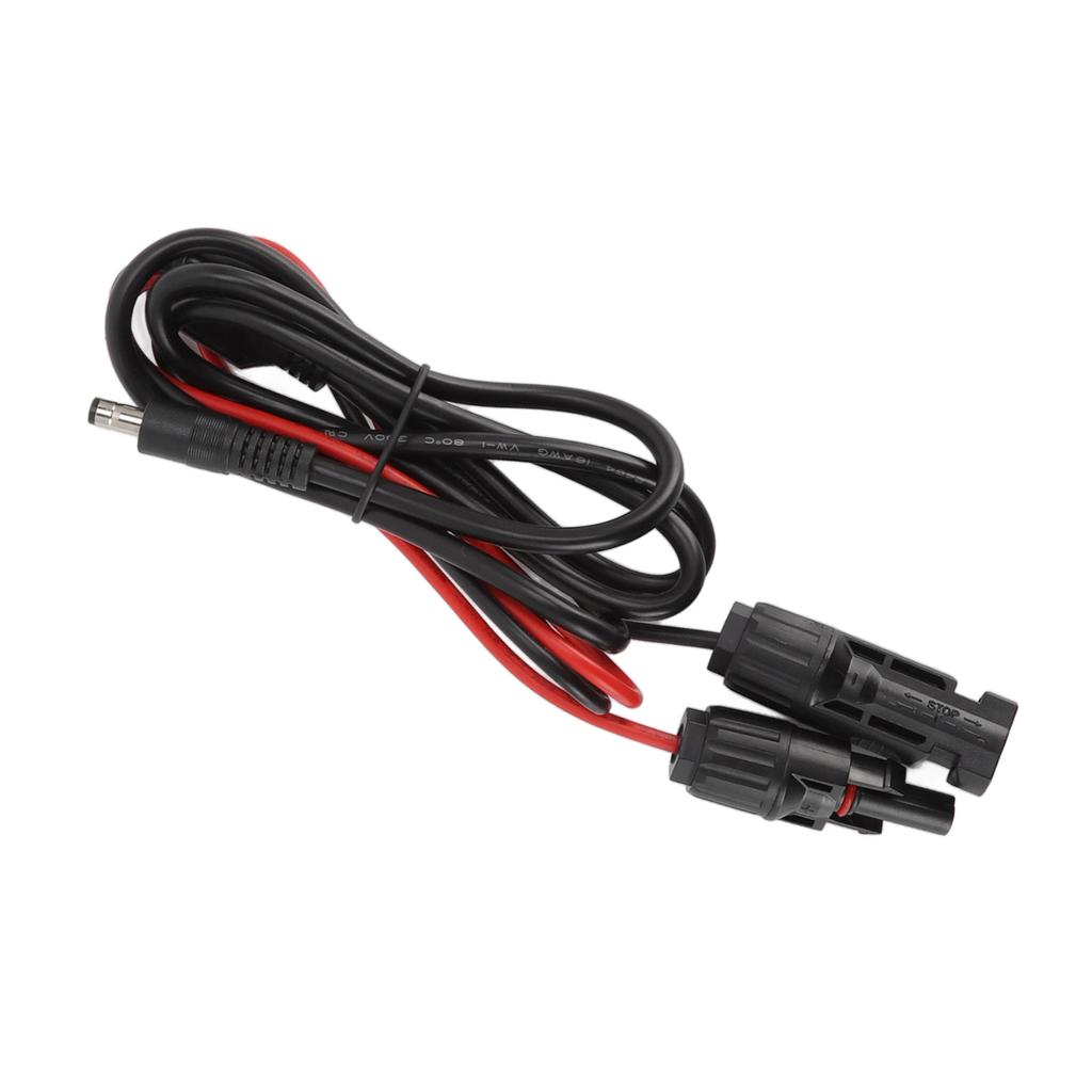16AWG Solar Connector to DC 5.5mm Male Adapter Cable Copper Solar Panel Extension Cable