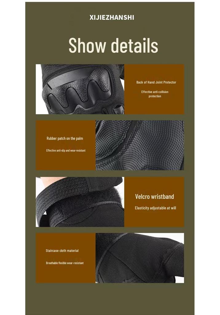 Unisex Tactical Half-Finger Gloves for Outdoor Sports, Training, Cycling, and Military Fans