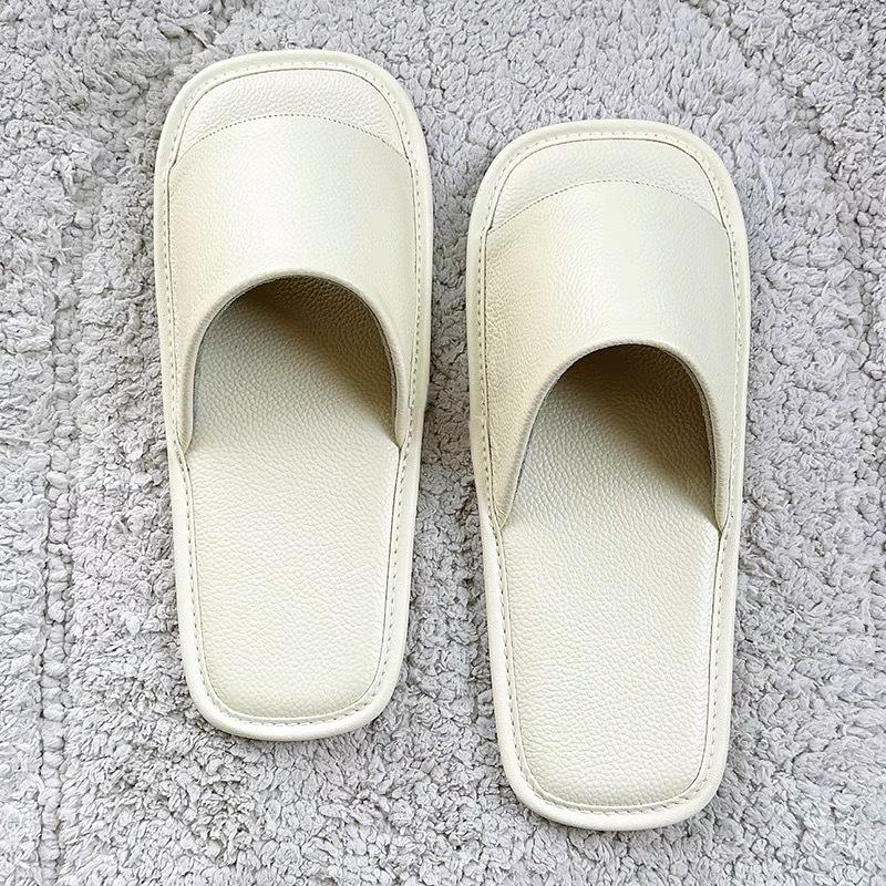 

Большой размер 2024 новые тапочки плоская подошва мужские и женские домашние напольные нескользящие офисные сандалии на один палец 44