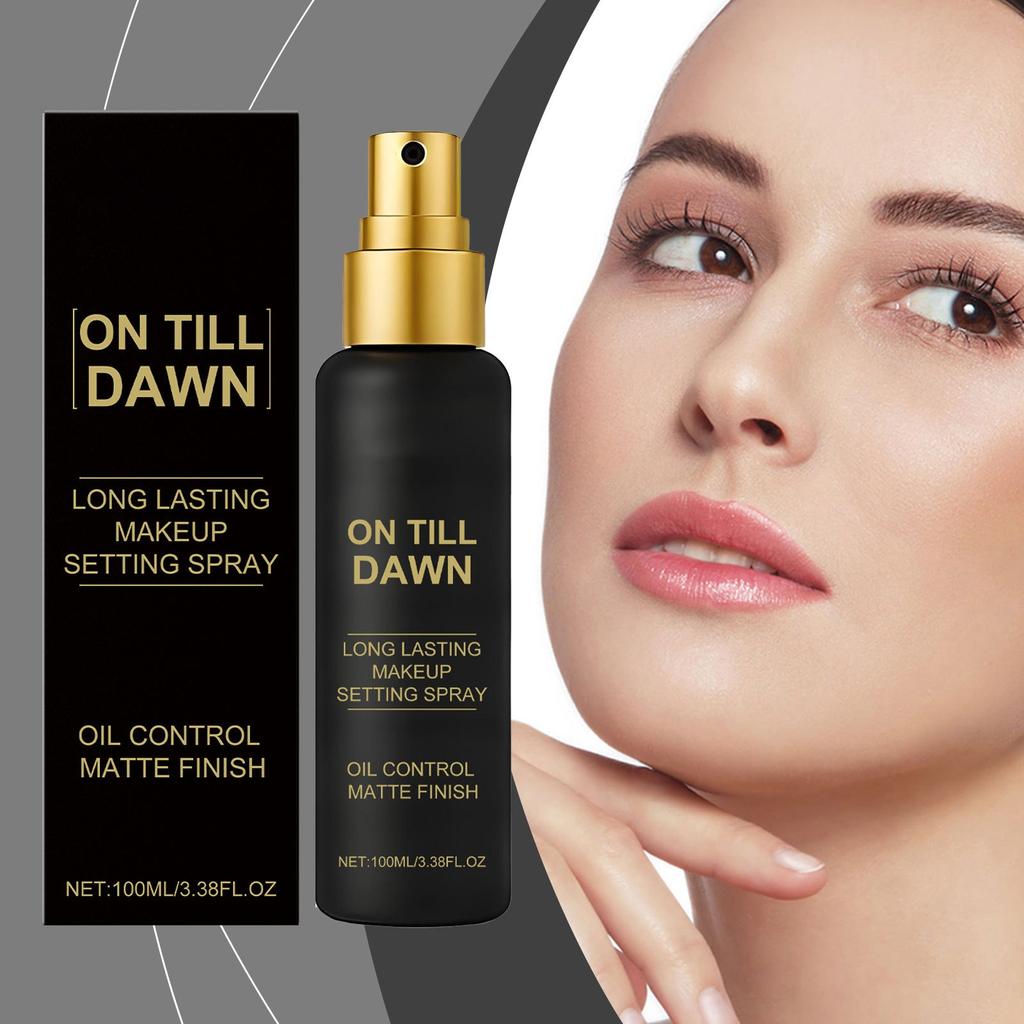Makeup Setting Spray Long Lasting Finish , Oil Control  , Fast-Drying Mist For All-Day Wear , 100ml