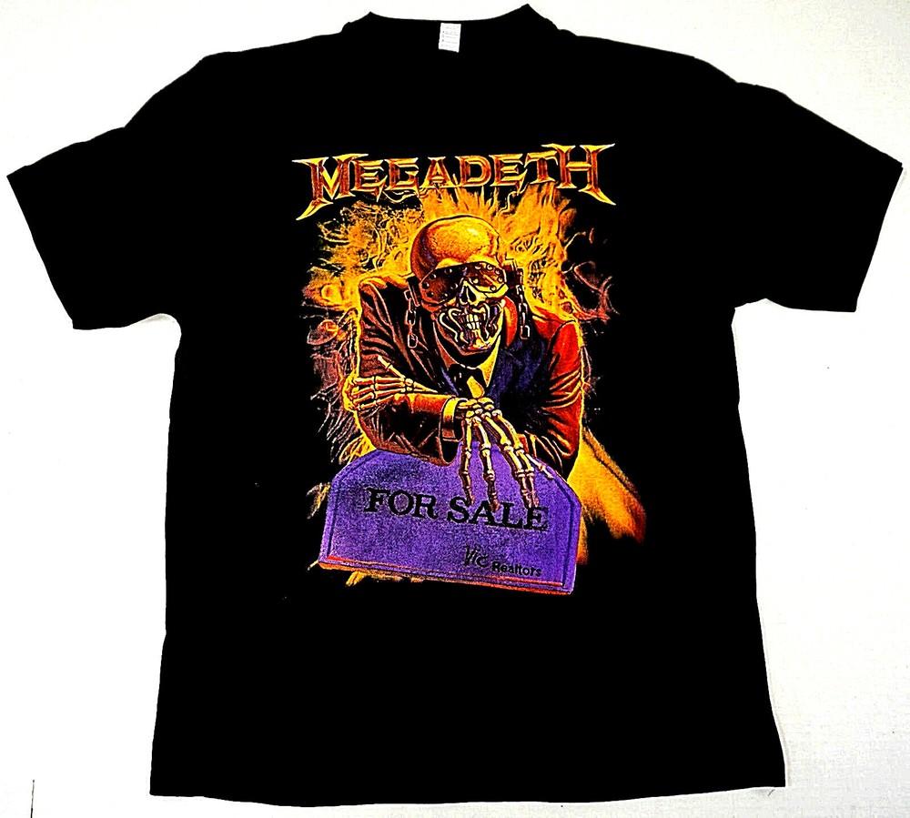 MEGADETH T-shirt Peace Sells Heavy Metal Tee Adult Men Black New Unisex T-Shirt