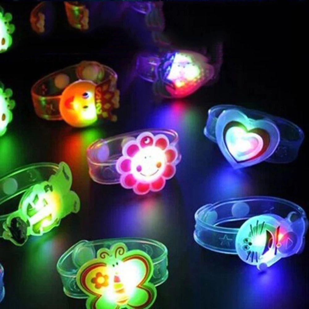 Kids Strap Cartoon Figure LED Lights Watch Luminous Watch Child Electronic Strap LED Wrist Band