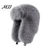Gift for Women in Winter Faux Fur Trapper Hat, Fuzzy Hat with Ear Flaps, Fleece Soft Lined Cap Windproof Ushanka Cold Weather Outdoor Cycling