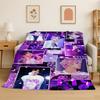Famous B-BTS KPOP Star Soft Flannel Throw Blanket,Warm Cozy Blanket for Bed,Couch,Sofa,Bedroom,Living Room,Travel,Camping Gift