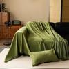 Herringbone Texture Chenille Couch Cover Solid Color Sofa Blanket Universal Sofa Cover  Bed