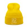 Merry Christmas Print Unisex Winter Hats Knitted Cap Beanie Caps For Man Sporting Cozy Beanie Ideal Choice For Daily Wear
