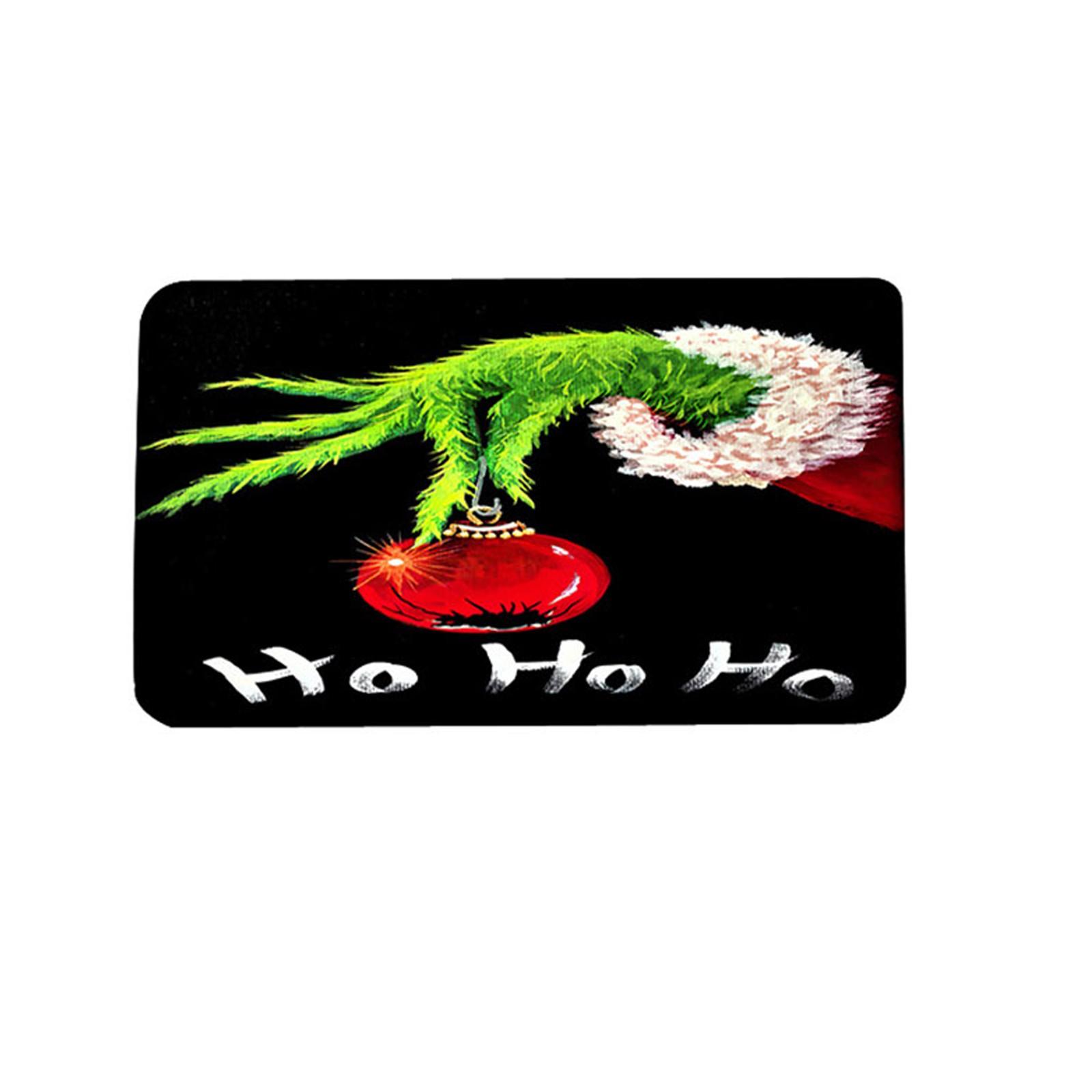 

Рождественский Добро пожаловать, Рождественский коврик, нескользящий и моющийся коврик, украшение, дверной коврик, входные коврики One Size