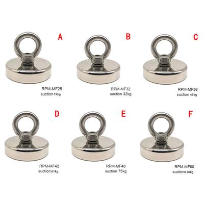 Magnetic Hook Strong Absorption Magnets for Fishing Lifting Hanging Retrieving