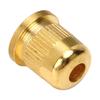 8PCS Guitar String Ferrule Alloy Compact Bass Through Body Buckle for Replacement