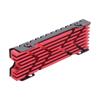 Thin M.2 2280 SSD Heatsink Featuring Multiple Heat Paths Enhances Cooling On PCIe4.0 Drive
