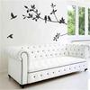 Classic Bedroom Wallpapers Cartoon Owl Bird Tree Wall Stickers Home Decor For Kids Living Room Decals Festival House Ornament